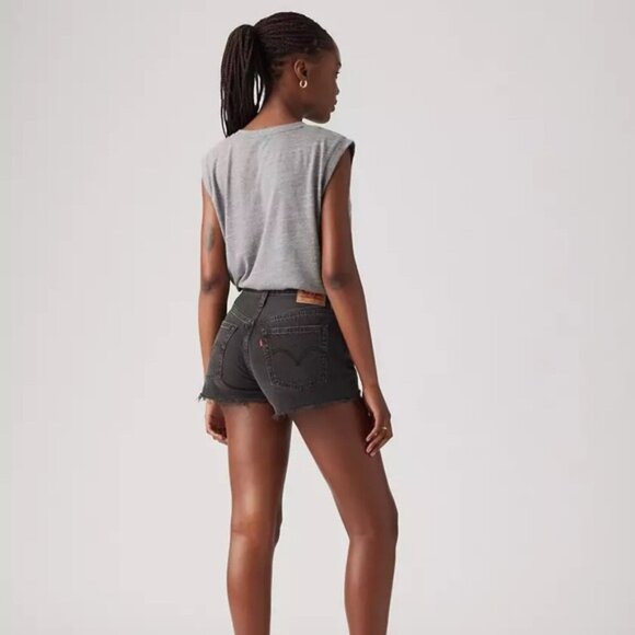 LEVI’S 501® ORIGINAL FIT HIGH RISE WOMEN'S SHORTS SIZE 26 - Picture 4 of 15